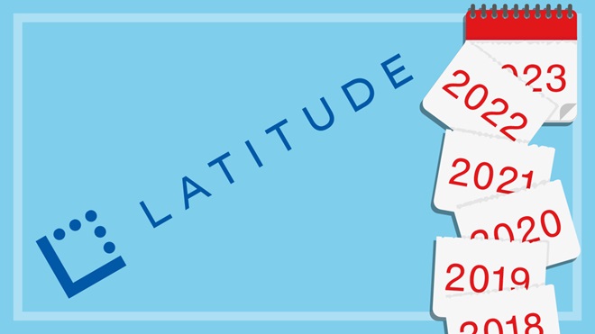 latitude_logo_and_calendar_sheets_of_several_previous_years